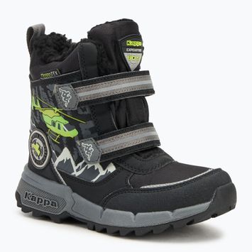 Черевики зимові дитячі Kappa Mountres Tex black/lime