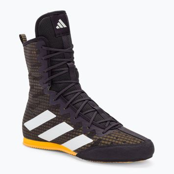 Боксерські черевики adidas Box Hog 4 aurora black/cloud white/spark