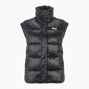 Жіноча жилетка FILA Luzk Long Puffer Vest чорна