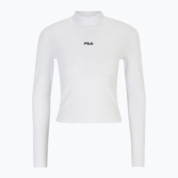 Лонгслів жіночий FILA Linnuse Cropped Turtle Neck bright white