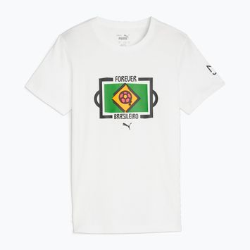 Футболка футбольна дитяча PUMA Neymar Jr Tee puma white