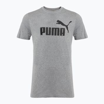 Футболка чоловіча PUMA ESS No. 1 Logo Tee medium gray heather