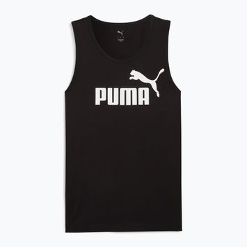 Чоловіча футболка PUMA ESS № 1 з логотипом пума чорна