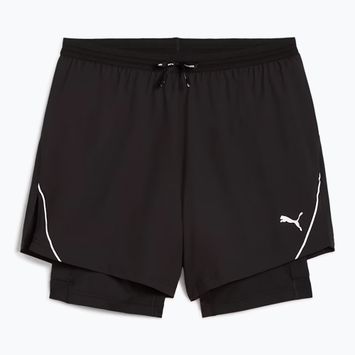 Чоловічі бігові шорти Puma Run Ultrawave 2IN1 5 "бігові шорти пума чорні