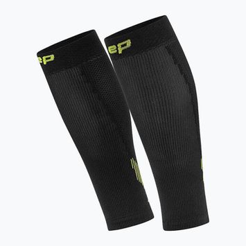 Пов'язки компресійні на гомілки чоловічі CEP Calf 5.0 black/lime