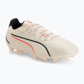 Кросівки для футболу PUMA King 20 Ultimate FG/AG sugared almond/puma black/ultra red