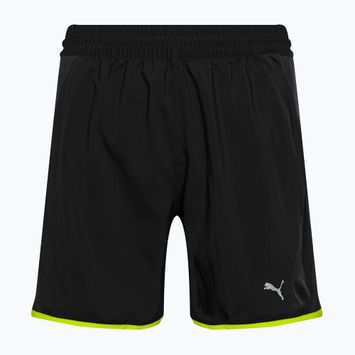 Штани для бігу жіночі PUMA Run Favorite Velocity 5" puma black/with lime pow