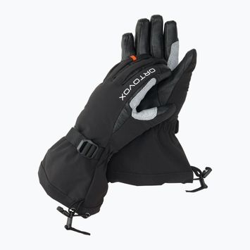 Рукавиці гірськолижні чоловічі ORTOVOX Merino Mountain black raven