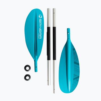 Весло для байдарки SPINERA Kayak Classic Alu 4D синє 4-компонентне