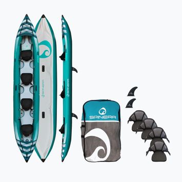 Байдарка надувна 4-місний SPINERA Hybris 510 teal/white/grey