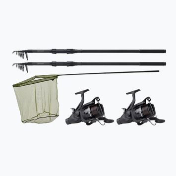 Комплект короповийJRC Defender 2 Rod Combo 2 wędki + 2 kołowrotki + Підсака