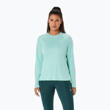 Лонгслів для бігу жіночий ASICS Road Lite-Show oasis green