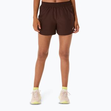 Шорти для бігу жіночі ASICS Nagino Run Adjustable 4IN coffee