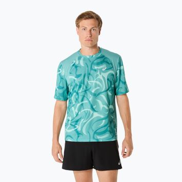 Футболка для бігу чоловіча ASICS Road Lite-Show light teal