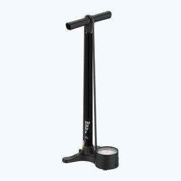 Плоский чорний велосипедний насос Lezyne Macro HV Floor Drive DV 100psi