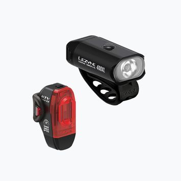 Набір велосипедних ліхтарів Lezyne Mini Drive 400XL/KTV Pro Usb чорний 1-LED-24P-V404