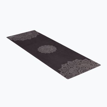 Килимок для йоги (для подорожей)  Yoga Design Lab Combo Yoga 1,5 мм чорний Mandala Black
