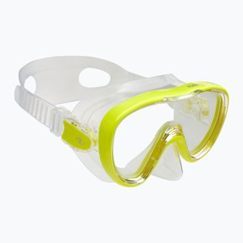 Маска для дайвінгу / підводного плавання TUSA Kleio Ii Mask жовто-безбарвна M-111