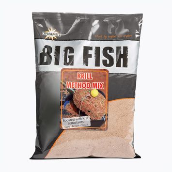 Прикормка Dynamite Baits Big Fish Krill Method Mix 1.8kg бежева ADY041476