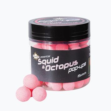 Бойли плаваючі коропові Dynamite Baits Squid Octopus Fluoro Pop Up 15mm рожеві ADY041611