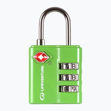 Замок Lifeventure TSA Combi Lock green