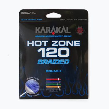 Струна для сквошу Karakal Hot Zone Braided 120 11 м blue