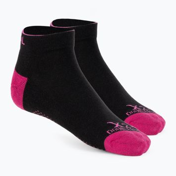 Шкарпетки для сквошу жіночі Karakal X2+ Trainer чорно-рожеві KC538