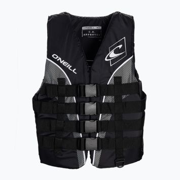 Страхувальний жилет O'Neill Superlite 50N ISO чорний/чорний/димчастий білий