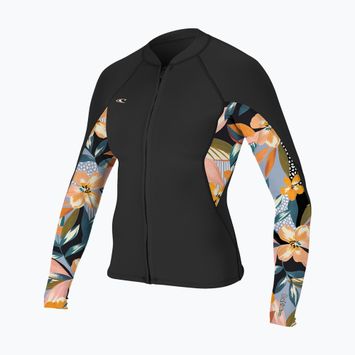 Жіноча неопренова куртка O'Neill Bahia 1/0,5 мм Full-Zip чорна/демісезонна/чорна