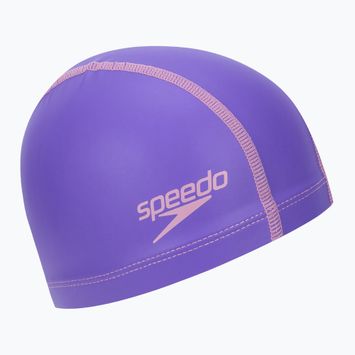Шапочка для плавання дитяча Speedo Long Hair Pace Junior фіолетова 8-12808F949