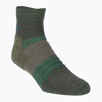 Шкарпетки для бігу Inov-8 Active Merino dark green/melange