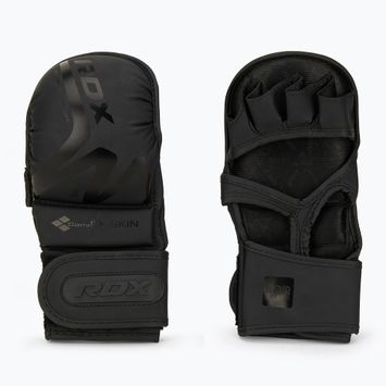 Рукавиці греплінгові RDX T15 Noir Hybrid matte black