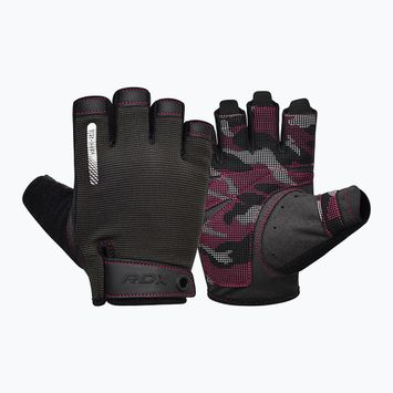Рукавички для тренувань RDX T2 Half pink