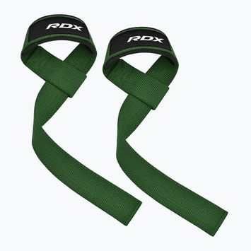 Напульсники для важкої атлетики RDX W1 Weight Training Wrist Straps army green