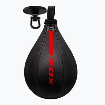 Боксерська перлина RDX Speed Ball F6 + Swivel матовий червоний