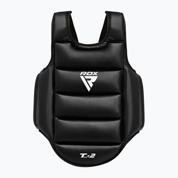 Захист тулуба RDX SCC-T2 Karate Chest guard black/white