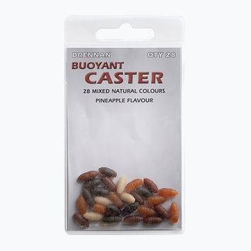 Приманка штучний черв'як Drennan Buoyant Caster 28 шт. коричнева TGABBC001