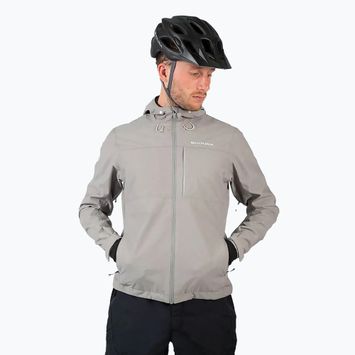 Чоловіча водонепроникна велосипедна куртка Endura Hummervee з капюшоном з викопного матеріалу