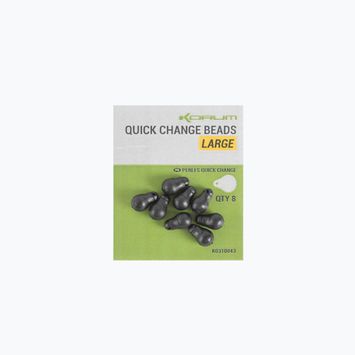 Фідерні з'єднувачі Korum Quick Change Beads чорні K0310042