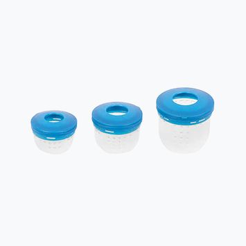 Чашки для прикормки Preston Innovations Soft Cad Pots біло-блакитні P0220057