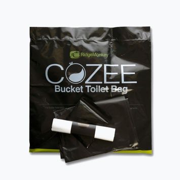 Мішки для туристичного туалету RidgeMonkey CoZee Toilet Bags чорні RM178