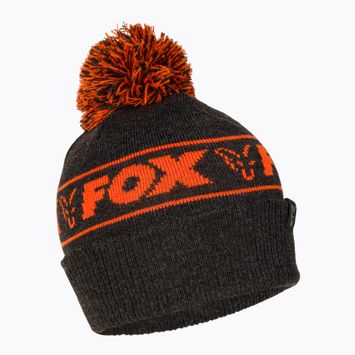 Шапка зимова Fox International Collection Booble black/orange