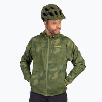 Чоловіча велосипедна куртка Endura Hummvee Windshell тональна оливкова