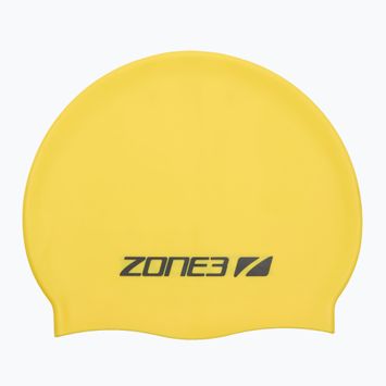 ZONE3 Силіконова шапочка для плавання жовта