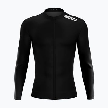 Лонгслів велосипедний чоловічий HUUB Attain black