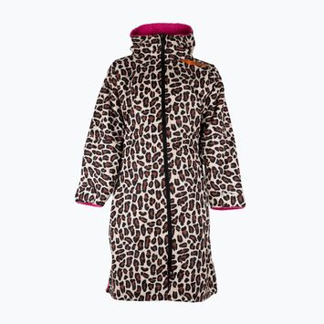 Халат HUUB Changing Robe leopard pink