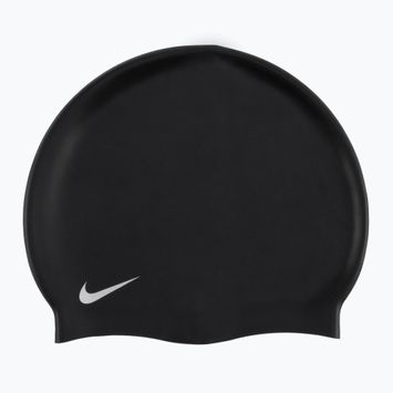 Шапочка для плавання дитяча Nike SOLID JUNIOR чорна TESS0106