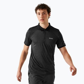 Футболка трекінгова чоловіча REGATTA Polo Remex II black