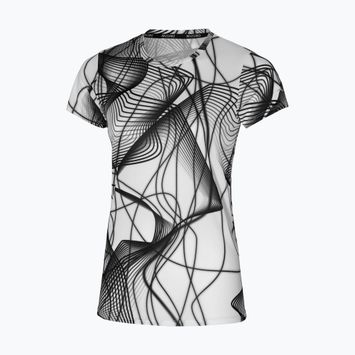 Жіноча бігова футболка Mizuno Graphic Tee біла