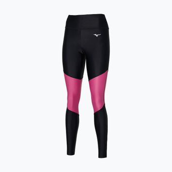 Легінси жіночі для бігу Mizuno Core Long black/magenta haze